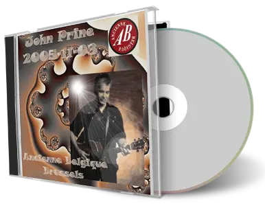 Artwork Cover of John Prine 2005-11-03 CD Brussels Audience