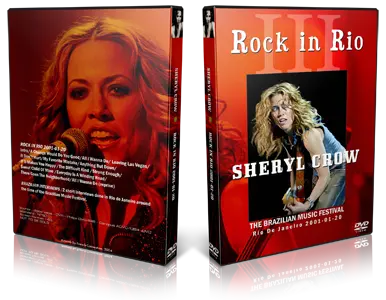 Artwork Cover of Sheryl Crow 2001-01-20 DVD Rio de Janeiro Proshot