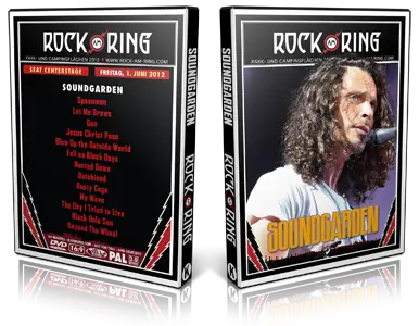 Artwork Cover of Soundgarden 2012-06-01 DVD Nurburgring Proshot