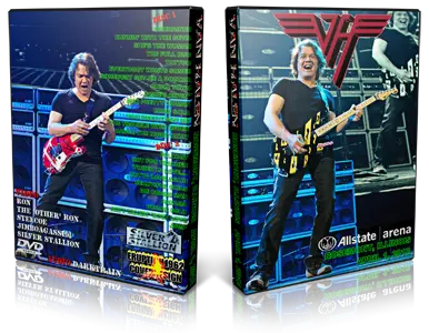 Artwork Cover of Van Halen 2012-04-01 DVD Rosemont Audience