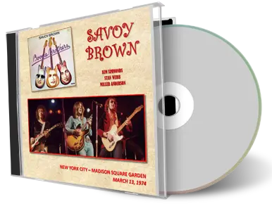 Artwork Cover of Savoy Brown 1974-03-13 CD NEW YORK Audience