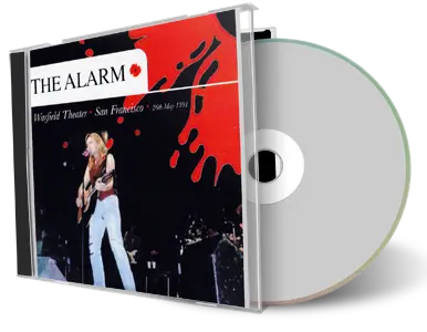 Artwork Cover of The Alarm 1991-05-26 CD San Francisco Audience