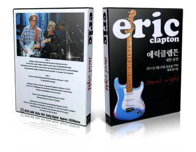 Artwork Cover of Eric Clapton 2011-02-20 DVD Seoul Audience