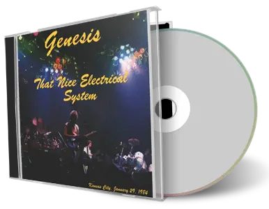 Artwork Cover of Genesis 1984-01-29 CD Kansas City Audience