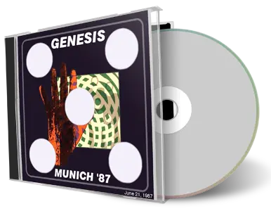 Artwork Cover of Genesis 1987-06-21 CD Munich Audience