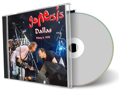 Artwork Cover of Genesis 1992-05-08 CD Irvine Audience