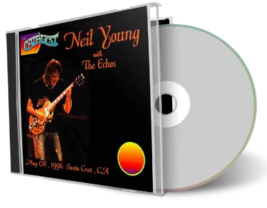 Artwork Cover of Neil Young 1996-05-08 CD Santa Cruz Audience