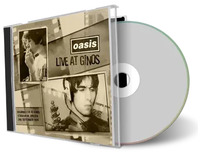 Artwork Cover of Oasis 1994-09-02 CD Stockholm Audience