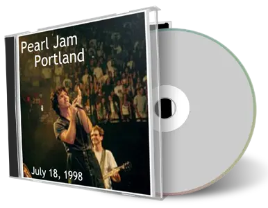 Artwork Cover of Pearl Jam 1998-07-18 CD Portland Audience