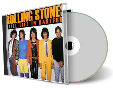 Artwork Cover of Rolling Stones 1989-11-09 CD Hartford Soundboard