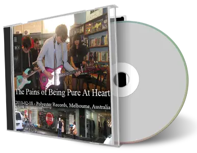 Artwork Cover of Pains of Being Pure At Heart 2010-02-18 CD Melbourne Audience