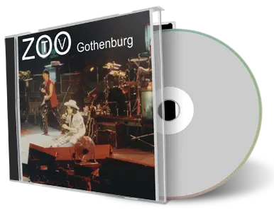 Artwork Cover of U2 1992-06-08 CD Gothenburg Audience