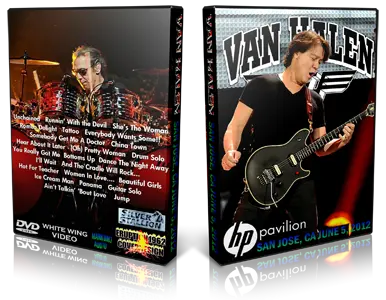 Artwork Cover of Van Halen 2012-06-05 DVD San Jose Audience