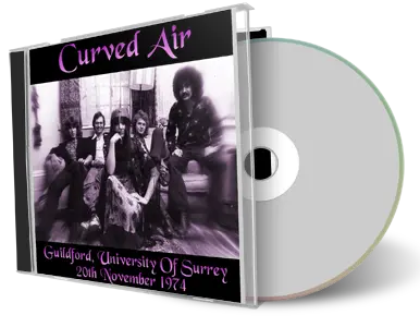 Artwork Cover of Curved Air 1974-11-20 CD Surrey Audience