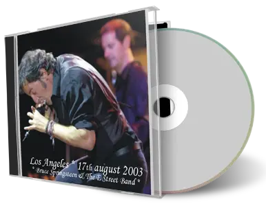 Artwork Cover of Bruce Springsteen 2003-08-17 CD Los Angeles Audience