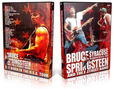 Artwork Cover of Bruce Springsteen 1985-01-27 DVD Syracuse Audience