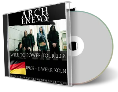 Artwork Cover of Arch Enemy 2018-07-09 CD Cologne Audience