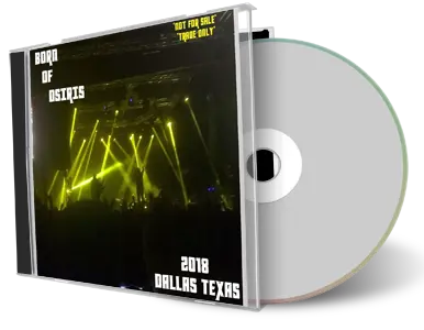 Artwork Cover of Born of Osiris 2018-02-02 CD Dallas Audience