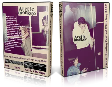 Artwork Cover of Arctic Monkeys 2009-08-29 DVD Reading Proshot