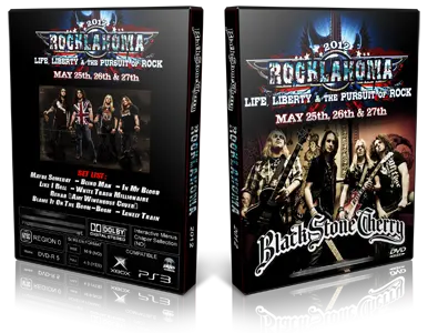 Artwork Cover of Black Stone Cherry Compilation DVD Rocklahoma Festival 2012 Proshot