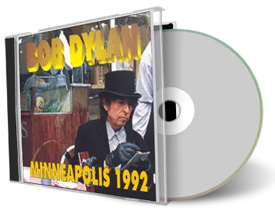 Artwork Cover of Bob Dylan 1992-08-31 CD Minneapolis Audience