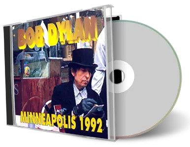 Artwork Cover of Bob Dylan 1992-09-02 CD Minneapolis Audience