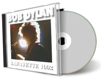 Artwork Cover of Bob Dylan 1992-09-13 CD Lafayette Audience