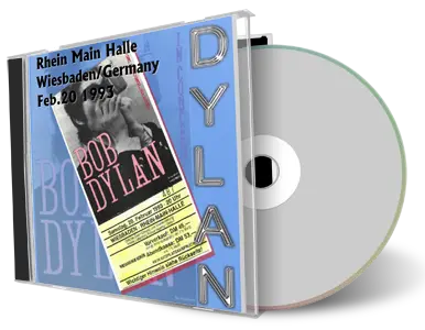 Artwork Cover of Bob Dylan 1993-02-20 CD Wiesbaden Audience