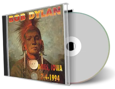 Artwork Cover of Bob Dylan 1994-04-07 CD Ames Audience