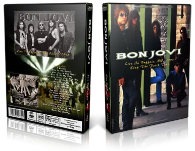 Artwork Cover of Bon Jovi 1993-02-17 DVD Buffalo Proshot