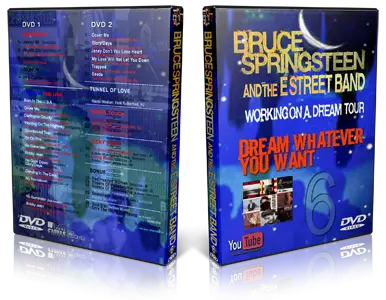 Artwork Cover of Bruce Springsteen Compilation DVD Dream Whatever You Want Vol 6-BITUSA Audience