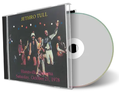 Artwork Cover of Jethro Tull 1978-10-21 CD Huntsville Audience