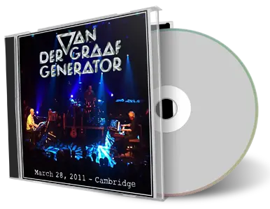 Artwork Cover of Van Der Graaf Generator 2011-03-28 CD Cambridge Audience