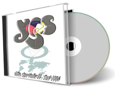 Artwork Cover of Yes 1984-06-21 CD Cologne Audience