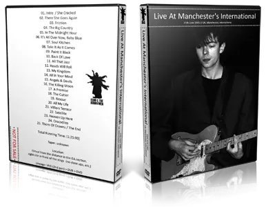 Artwork Cover of Echo and The Bunnymen 1985-06-21 DVD Manchester Audience