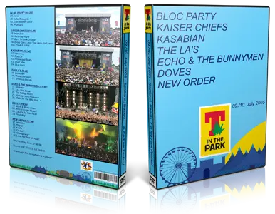 Artwork Cover of Various Artists Compilation DVD T In The Park Festival 2005 Proshot