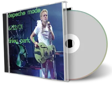 Artwork Cover of Depeche Mode 2001-06-22 CD Tinley Park Audience