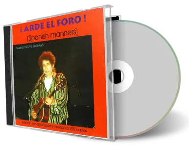 Artwork Cover of Bob Dylan 1995-07-19 CD Madrid Audience
