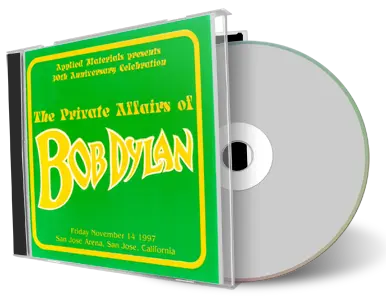 Artwork Cover of Bob Dylan 1997-11-14 CD San Jose Audience