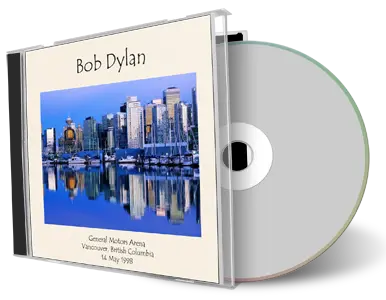 Artwork Cover of Bob Dylan 1998-05-14 CD Vancouver Audience