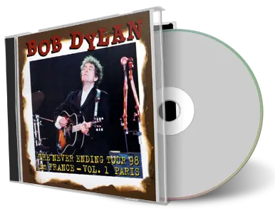 Artwork Cover of Bob Dylan 1998-06-30 CD Paris Audience