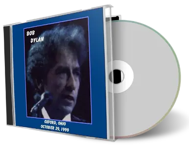 Artwork Cover of Bob Dylan 1999-10-29 CD Oxford Audience