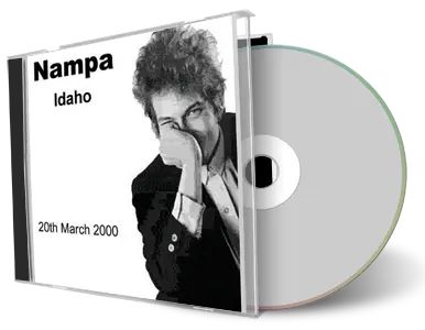 Artwork Cover of Bob Dylan 2000-03-20 CD Nampa Audience