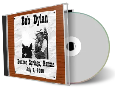 Artwork Cover of Bob Dylan 2000-07-07 CD Bonner Springs Audience