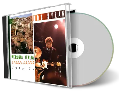 Artwork Cover of Bob Dylan 2001-07-25 CD Perugia Audience