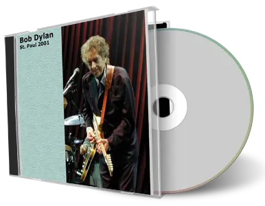 Artwork Cover of Bob Dylan 2001-10-25 CD St Paul Audience