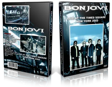 Artwork Cover of Bon Jovi 2002-05-09 DVD New York City Proshot