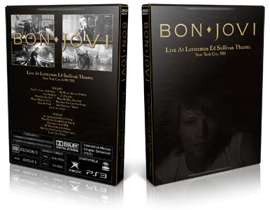 Artwork Cover of Bon Jovi 2010-11-09 DVD New York City Proshot