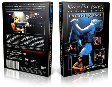 Artwork Cover of Bon Jovi Compilation DVD An Evening With BJ 1993 Proshot