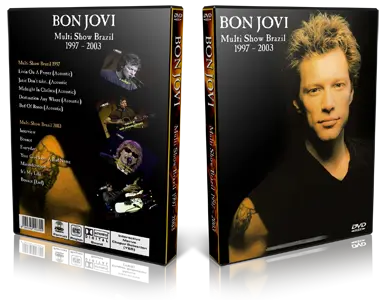 Artwork Cover of Bon Jovi Compilation DVD Brazil 1997-2003 Proshot